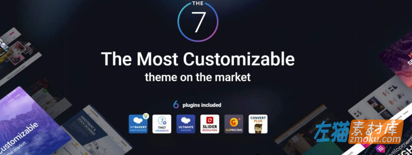 [WordPress主题]_The7主题_多功能用途WP主题_汉化版[更新v10.6.1]
