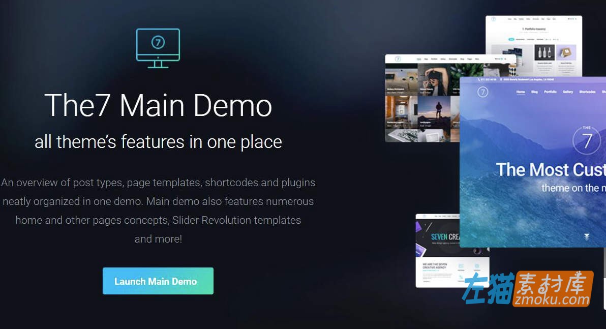 [WordPress主题]_The7主题_多功能用途WP主题_汉化版[更新v10.6.1]