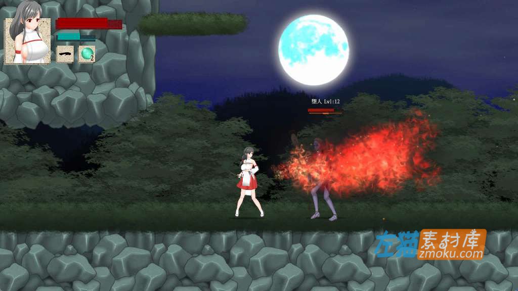 [PC游戏]《穢神楽~》(AiKagura~)_下载即玩_ACT动作游戏_中文硬盘正式版Ver1.0