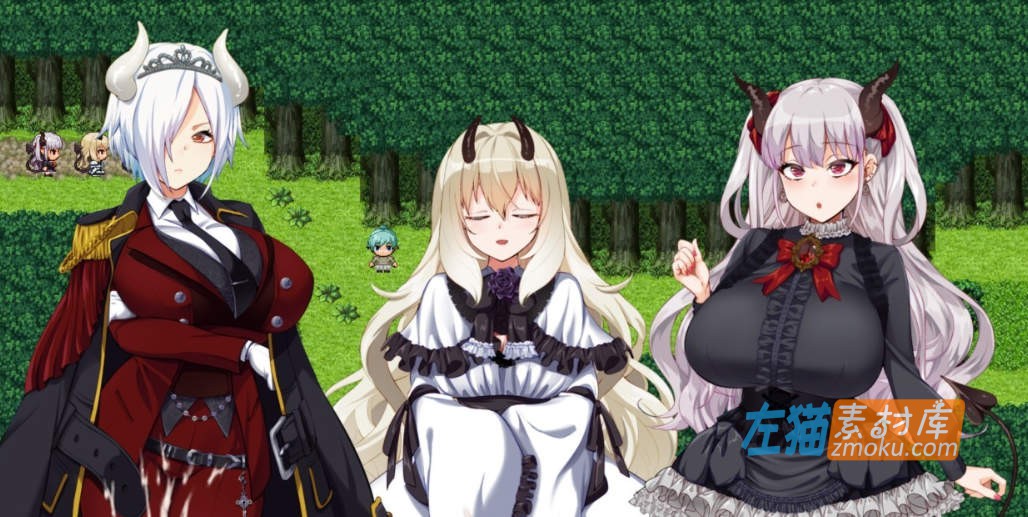 [PC游戏]《在恶魔面前大声说要做后宫》_中文整合版V1.13