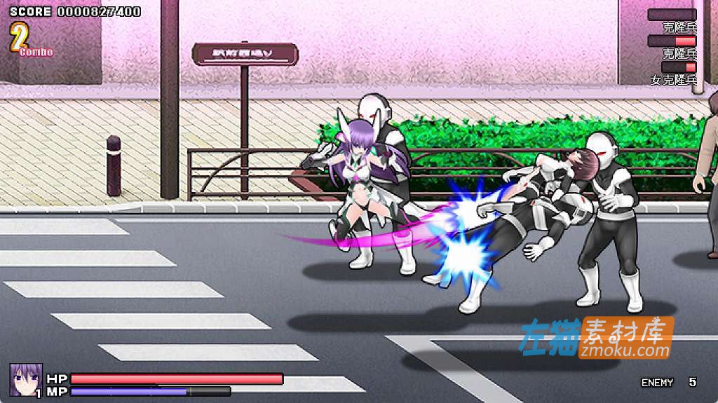 [PC游戏]《极煌战姬》(BlazingAngel Misteletear)_下载即玩_ACT横版动作游戏_STEAM中文硬盘HD版