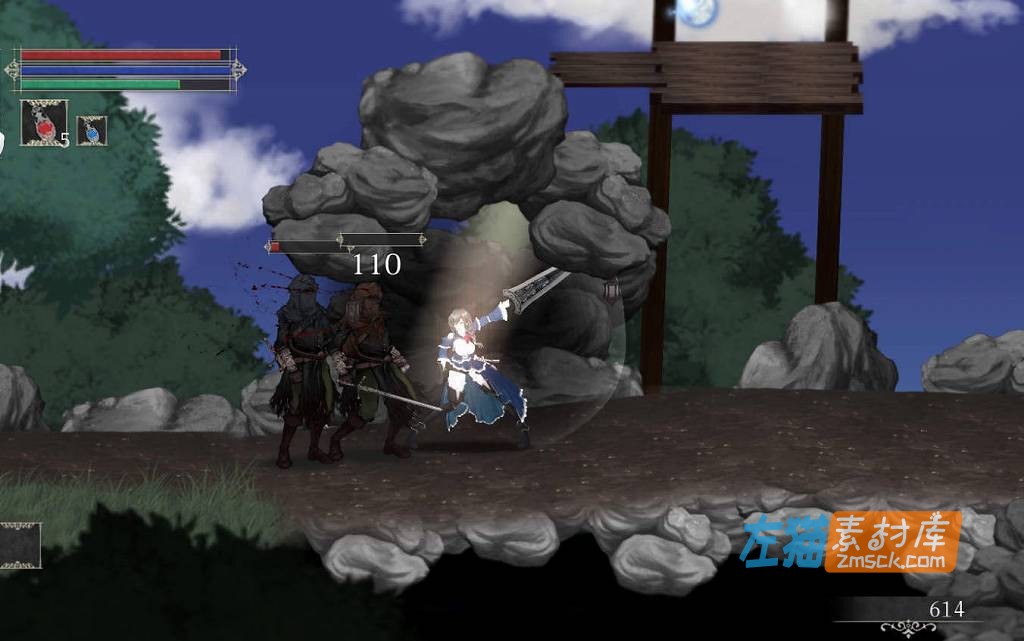 [PC游戏]《魔女复仇之夜》(魔女は復讐の夜に/Night of Revenge)_下载即玩_ACT动作冒险_中文硬盘步版v1.07