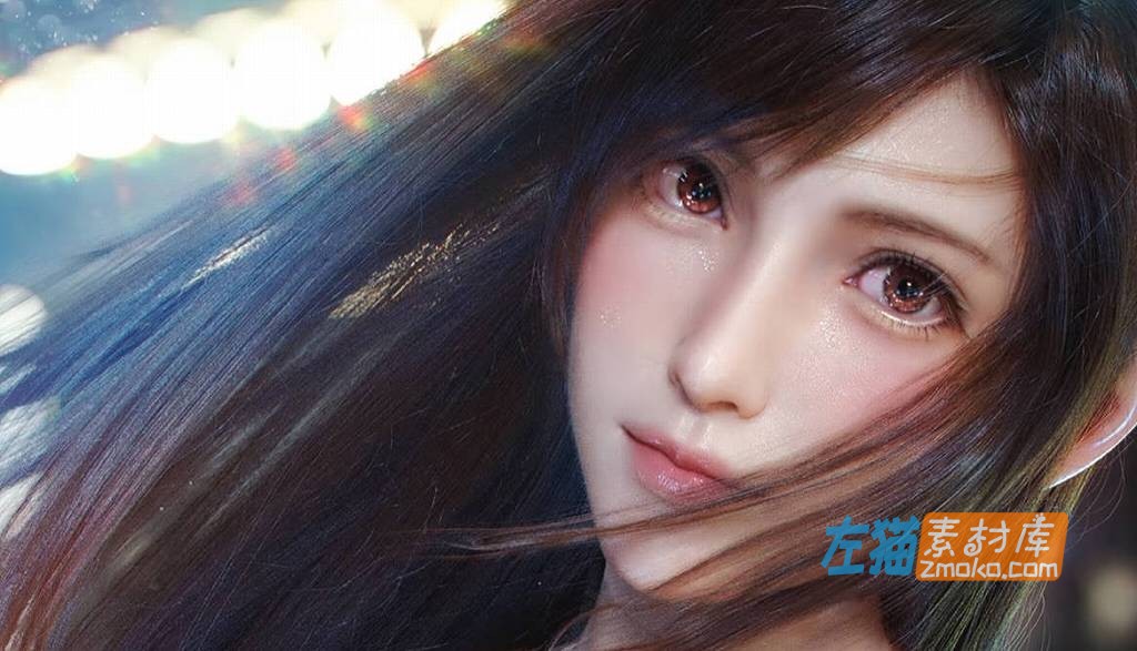 [3D原画]SLASH-3D画作_蒂法(Tifa)同人3D原画_作品合集包[600+画]