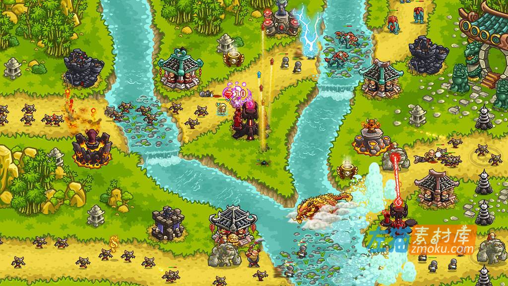 [PC游戏]《王国保卫战》(Kingdom Rush)系列游戏合集_复仇+起源+前线+传奇_STEAM中文完美硬盘收藏版