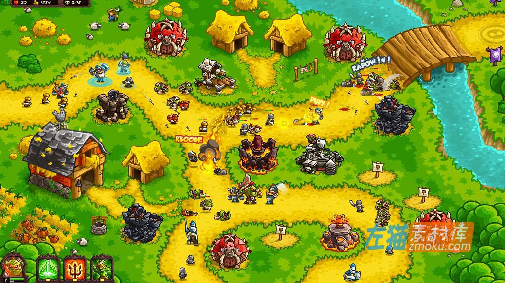 [PC游戏]《王国保卫战》(Kingdom Rush)系列游戏合集_复仇+起源+前线+传奇_STEAM中文完美硬盘收藏版