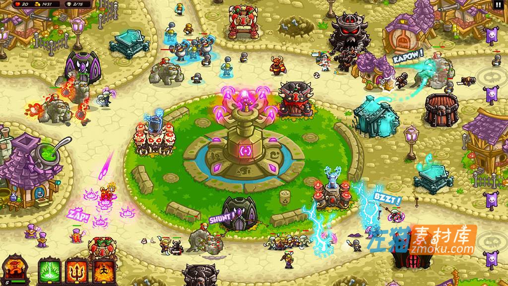 [PC游戏]《王国保卫战》(Kingdom Rush)系列游戏合集_复仇+起源+前线+传奇_STEAM中文完美硬盘收藏版