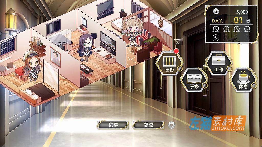 [PC游戏]《绝对人权女子监狱》(Women's Prison)_SLG模拟经营游戏_STEAM中文硬盘整合步版Ver1.04