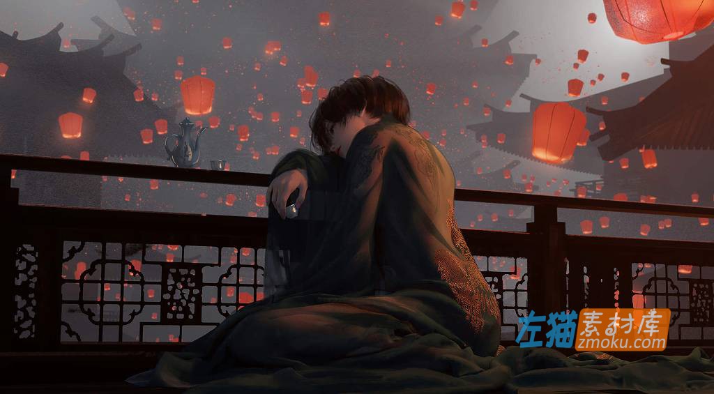 [原画]画师Wlop(王凌)原画作品集2015~2020年_《鬼刀》全彩漫画_原画合集包[500+画]