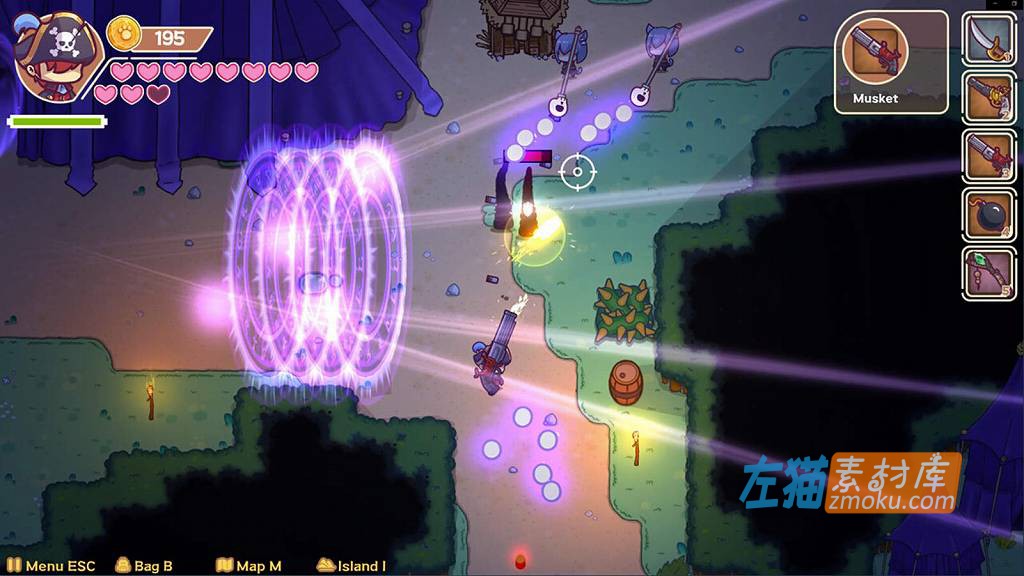 [PC游戏]《Miss Neko: Pirates》(海盗：尼克小姐)_Roguelike射击游戏_STEAM整合中文步版