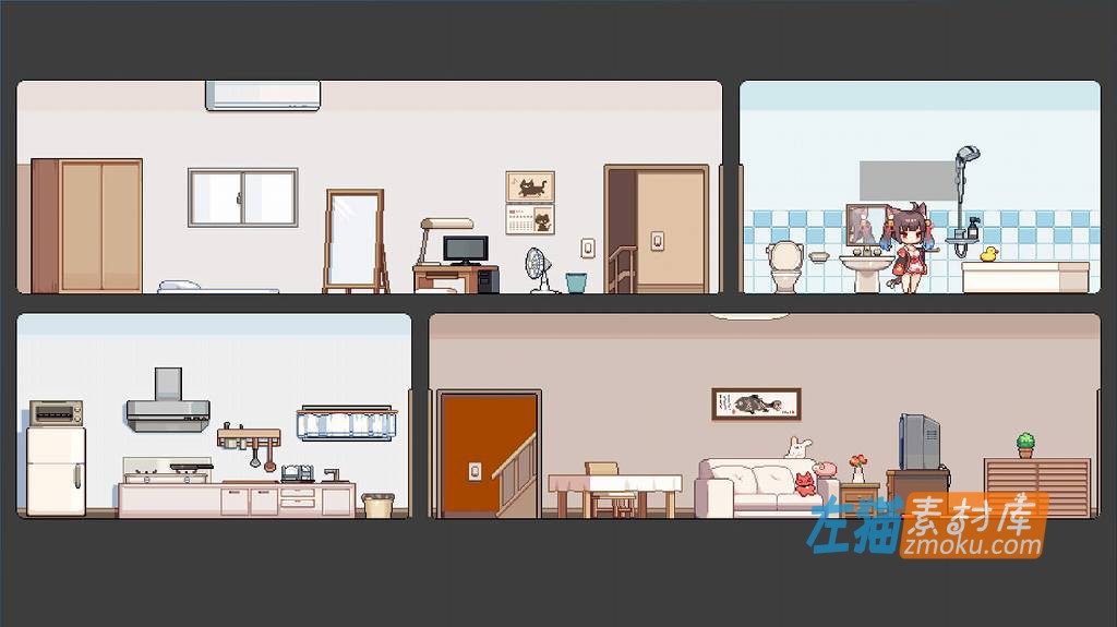 [PC游戏]《I Got a Millenary Cat》(捡到千年猫)_SLG模拟经营游戏_STEAM整合中文步版