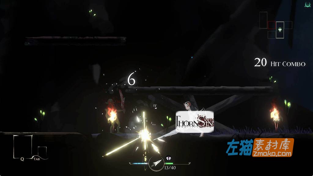 [PC游戏]《棘罪修女》(ThornSin)_横版动作ACT游戏_中文硬盘整合版Ver0.7.5