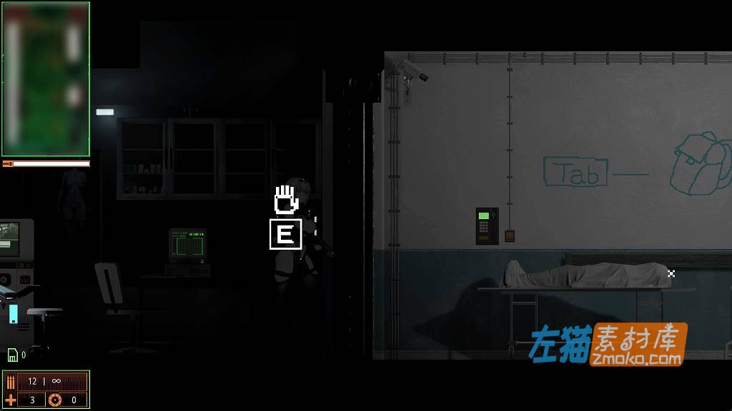 [PC游戏]《青之脑》(Cyan Brain)_ACT横版卷轴射击恐怖游戏_STEAM中文整合版