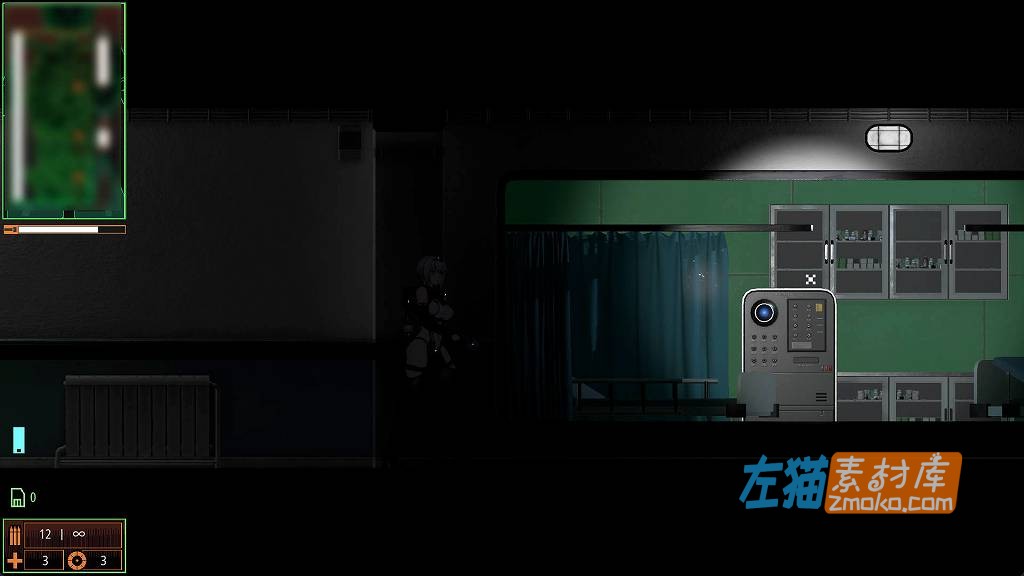 [PC游戏]《青之脑》(Cyan Brain)_ACT横版卷轴射击恐怖游戏_STEAM中文整合版