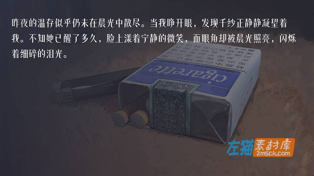 [PC游戏]《邂逅朝雾：烟草的残香与黎明的你》(Morning Mist)_ADV短篇视觉小说游戏_STEAM中文整合版