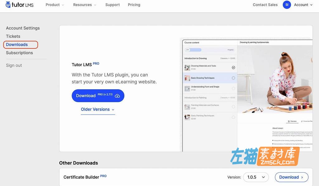 WordPress插件_Tutor LMS Pro(已激活)_WP在线课程管理插件_知识付费管理