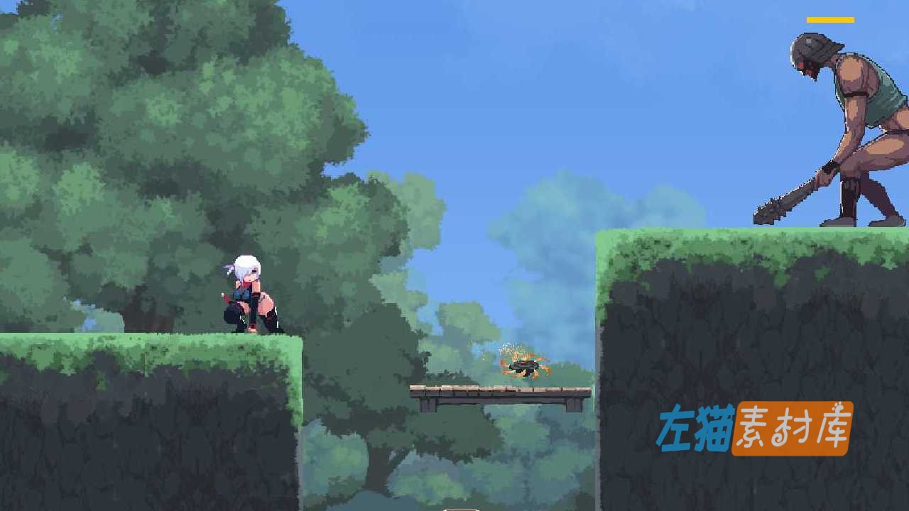 [PC游戏] 复仇的夜雾 (Vengeance of Yagiri) - 2D横版动作冒险 - DLsite中文版