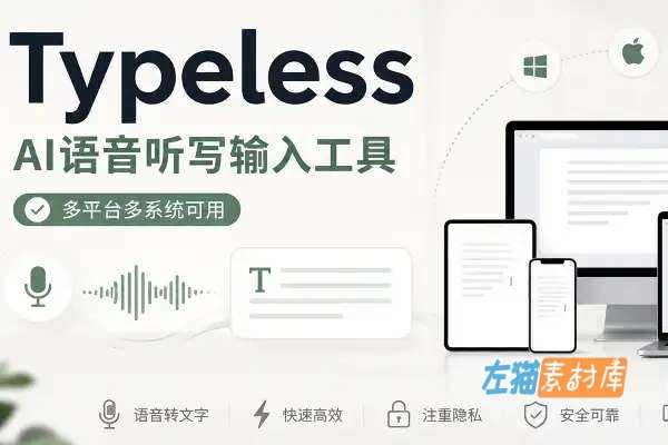 [语音输入] Typeless | AI语音输入法、智能转写润色 – 全平台多系统可用