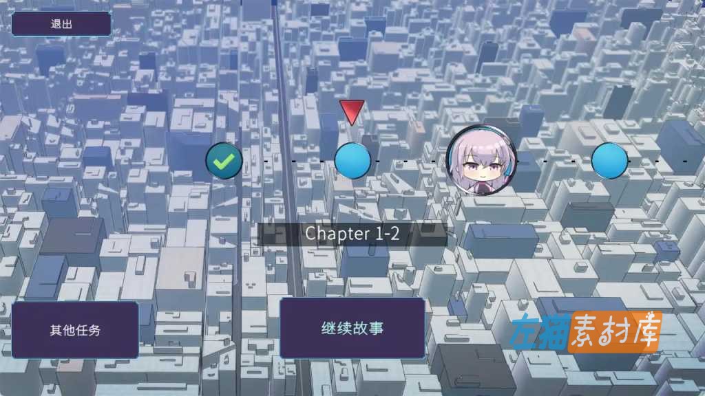 圣核战姫 DX (Operation Darkside DX) 游戏地图画面截图