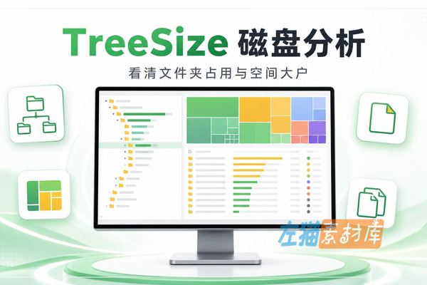 [磁盘分析] TreeSize – Windows 文件夹占用、空间大户与重复文件查找