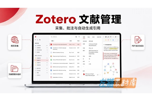 [文献管理] Zotero – 网页采集、PDF 批注与论文引用的开源工具